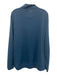 Peter Millar Size XL Blue Synthetic Solid Quarter Zip Men's Long Sleeve Shirt Blue / XL