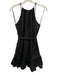 Majorelle Size XS Black Cotton Blend Adjustable Strap Mini Tie Belt Dress Black / XS