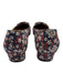 Ann Mashburn Shoe Size 41 Blue, Red, White Leather & Textile Square Toe Flats Blue, Red, White / 41