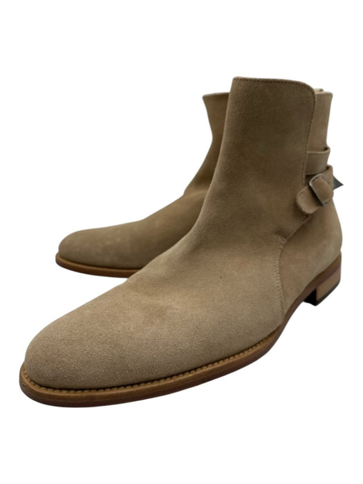 Taft Shoe Size 42 Like New Beige Suede Solid Boot Men's Shoes Beige / 42