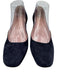 Kate Spade Shoe Size 9 Navy Blue Suede leather Round Toe Midi Block Heel Pumps Navy Blue / 9