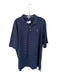 Peter Millar Size XXL Navy & Pink Polyester Striped Golf Men's Polo Navy & Pink / XXL
