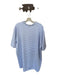 Peter Millar Size XXL White & Blue Polyester Striped Golf Men's Polo White & Blue / XXL