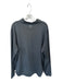 Peter Millar Gray & White Polyester Solid Half Zip Golf Men's Pullover Gray & White / XXL