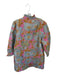 Uncle Frank Size M Pink & Yellow Polyester & Nylon Metallic Accent Floral Dress Pink & Yellow / M