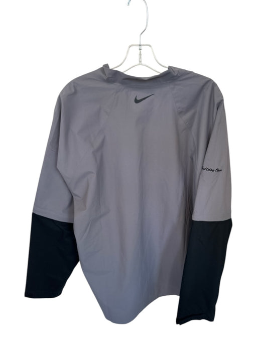 Nike Size XXL Grey & Black Polyester Blend Georgia Golf Athletic Men's Jacket Grey & Black / XXL