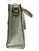 Patricia Nash Cream White Leather Ponyhair Glitter Zip Top Rhinestone detail Bag Cream White