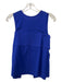 T Alexander Wang Size 4 Cobalt Blue Silk Sleeveless Cutout Open Back Top Cobalt Blue / 4