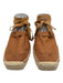 & Other Stories Shoe Size 40 Tan Brown & Cream Textile Square Toe Espadrille Tan Brown & Cream / 40