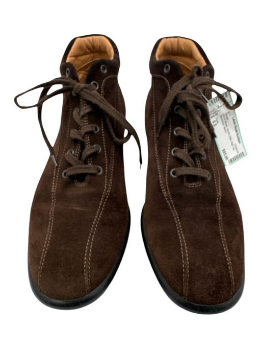 Tods Shoe Size 9.5 AS IS Brown Suede Solid High Top Men's Shoes Brown / 9.5
