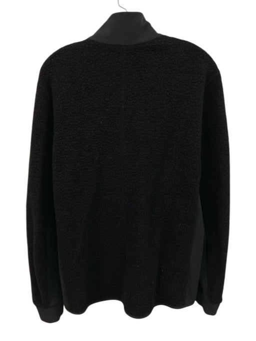 Lululemon Size M Black Synthetic fleece Quarter Zip Men's Long Sleeve Shirt Black / M