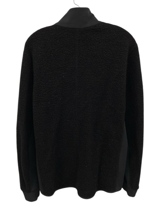 Lululemon Size M Black Synthetic fleece Quarter Zip Men's Long Sleeve Shirt Black / M