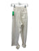 Frankie Shop Size XS Cream Cotton Elastic Waist Velcro Strap Jogger Pants Cream / XS