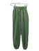 Frankie Shop Size XS Green Cotton Elastic Waist Jogger Pants Green / XS