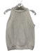 Intermix Size Small White Cotton Sleeveless Crochet Ribbed Sweater White / Small