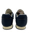 Prada Sport Shoe Size 39.5 Navy, Black, White Textile Round Toe Elastic Sneakers Navy, Black, White / 39.5