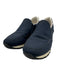 Prada Sport Shoe Size 39.5 Navy, Black, White Textile Round Toe Elastic Sneakers Navy, Black, White / 39.5