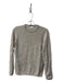 Rivamonti Size Large Light Gray Wool & Silk Crew Neck Long Sleeve Sweater Light Gray / Large