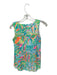 Lilly Pulitzer Size 00 Multi Rayon V Neck Sleeveless built in shorts Dress Multi / 00