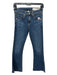 Rag & Bone Jean Size 25 Med Wash Cotton Denim Button & Zip Low Rise Flare Jeans Med Wash / 25