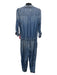 Splendid Size S Chambray Lyocell blend Collar Long Sleeve Jogger Jumpsuit Chambray / S