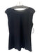 Rebecca Taylor Size 2 Black Polyester Mesh Panel Sleeveless Peplum Top Black / 2