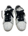 Zadig & Voltaire Shoe Size 37 White, Silver, Black Embossed Leather Sneakers White, Silver, Black / 37