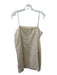 Isabel Etoile Marant Size 38 Beige Cotton Sheer Sleeveless Spaghetti Strap Top Beige / 38