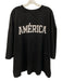 Willy Chavarria Size M Black Cotton Graphic Distressed Men's Short Sleeve Black / M