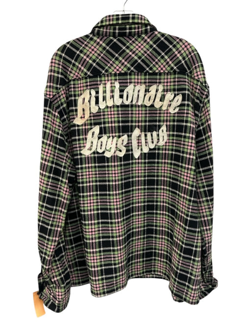 Billionaire Boys Club Size xxxl Black & Multi Cotton Buttons Long Sleeve Shirt Black & Multi / xxxl