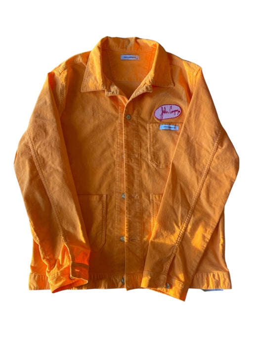 Fresh Company Size XL Orange Cotton Blend Cordouroy Work Jacket Men's Jacket XL