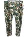Purple - Brand Size 38 Green & Beige Print Cotton Camo Khakis Men's Pants Green & Beige Print / 38