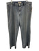 Hudson Size 38 Blue & White Cotton Wide Leg Men's Pants Blue & White / 38