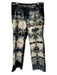 Nahmias Size 36 Blue & White Cotton All Over Print Men's Pants Blue & White / 36
