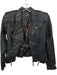 BlankNYC Size XS Black Vegan Leather Full Zip Moto Jacket Black / XS