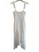 Karina Grimaldi Size S White 100% Cotton Eyelet Floral Underwire Dress White / S