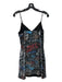 Ramy Brook Size S Black & Multi Polyester All Over Sequins Spaghetti Strap Dress Black & Multi / S