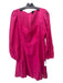 J Crew Size 12 Bright Pink Cotton Sweetheart Neckline Long Sleeve Dress Bright Pink / 12