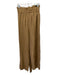 Point Sur Size 10 Mustard Brown Viscose Blend Newsboy Waist hook & zip Pants Mustard Brown / 10