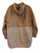 Everlane Size S Brown Recycled Polyester Color Block Hooded Waist length Jacket Brown / S