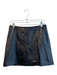 Cupcakes & Cashmere Size 4 Black 100% Leather Lined Back Zip Seam Detail Skirt Black / 4