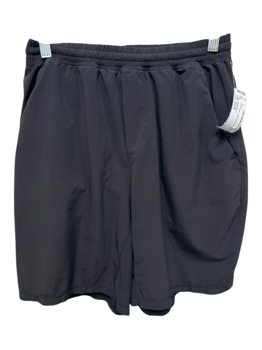 Lululemon AS IS Size Est M Black Solid Men's Shorts Black / Est M