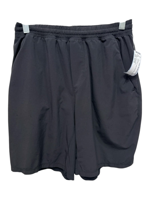 Lululemon AS IS Size Est M Black Solid Men's Shorts Black / Est M
