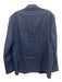 Ted Baker Blue & White Wool Plaid 2 Button Men's Blazer Blue & White / 42