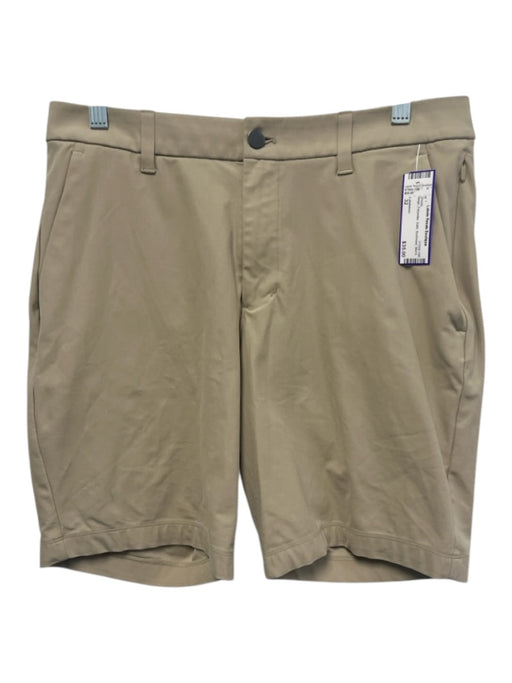 Lululemon Size 32 Beige Polyester Solid Men's Shorts Beige / 32