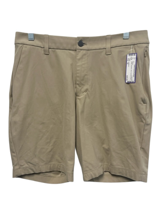 Lululemon Size 32 Beige Polyester Solid Men's Shorts Beige / 32