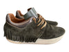 ESSE Studios Shoe Size 39 Green Manmade Material Suede Fringe Detail Shoes Green / 39