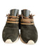 ESSE Studios Shoe Size 39 Green Manmade Material Suede Fringe Detail Shoes Green / 39