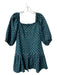 Queen of Sparkles Size S Emerald Green & Multi Cotton Sequin Design Mini Dress Emerald Green & Multi / S