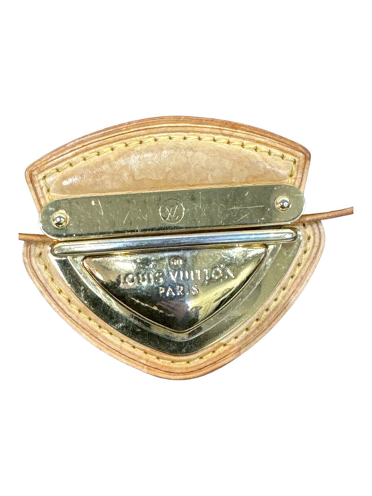 Louis Vuitton Brown & Gold Coated Canvas Gold Tone Hardware Monogram Bag Brown & Gold / M